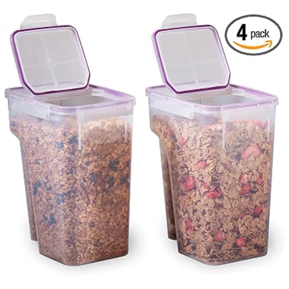 Snapware Airtight 2-Pack (22.8 Cup) Cereal Dispenser