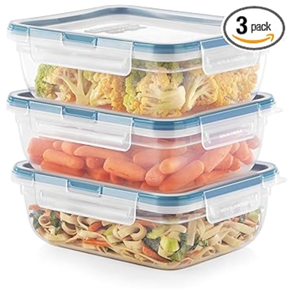 Snapware Plastic Total Solution 3-Pack (8.5-Cup) Set