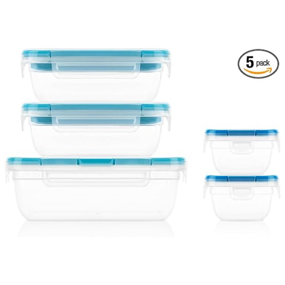 Snapware Plastic Total Solution 5-Pack (Mixed Sizes) Set